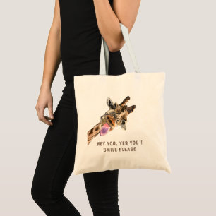Bolsa Tote Saca de mão de girafa atraente