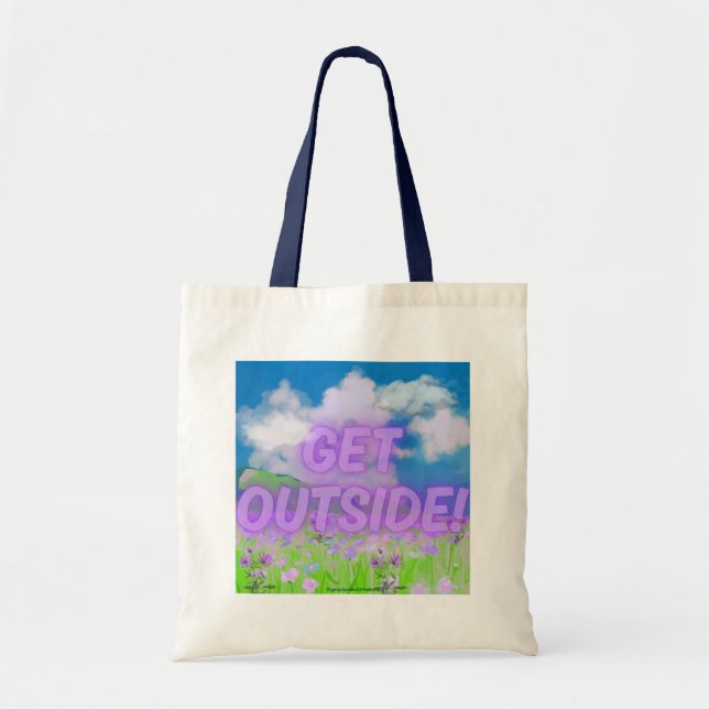 Bolsa Tote Saca de mão GET OUTSIDE (Frente)