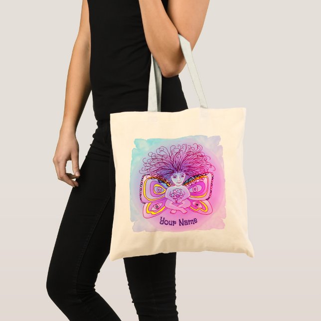 Bolsa Tote Saca de mão Hairy Fairy (Frente (produto))