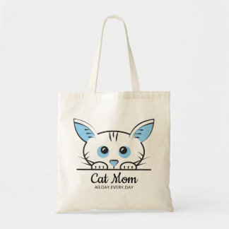 Bolsa Tote Saca de mão Mãe de Gato Fofa