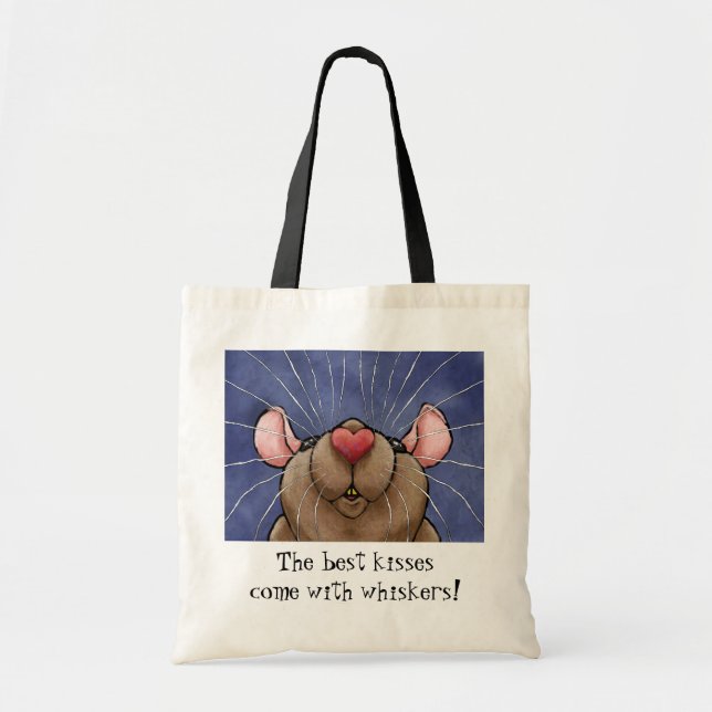 Bolsa Tote Saca de Rato Fofo (Frente)