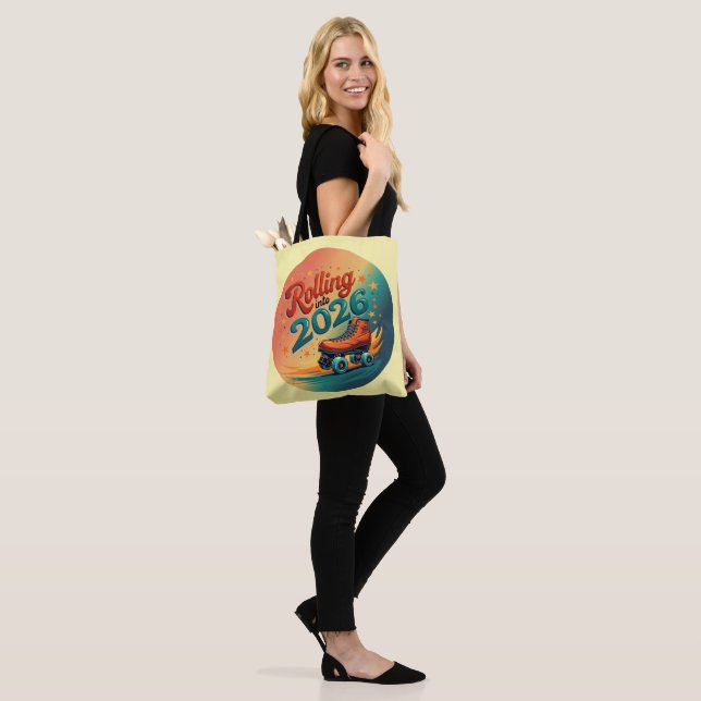 Bolsa Tote Saca de skate retrô para 2026 (No(a) Modelo)