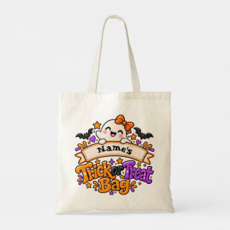 Bolsa Tote Saca de Truques ou Travessuras de Halloween Person