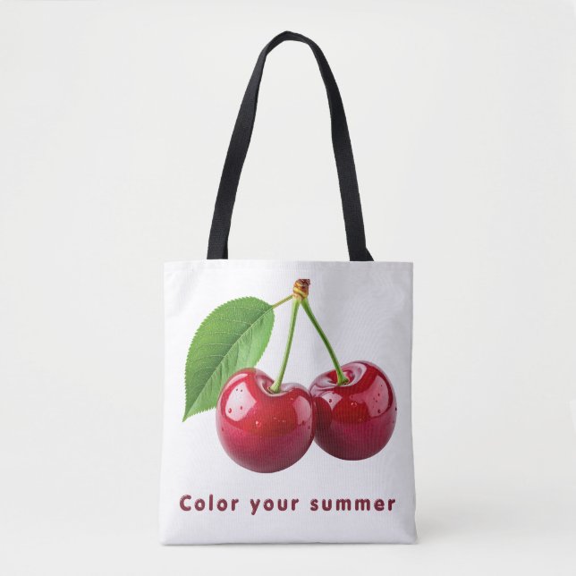 Bolsa Tote Saca de Verão Frutado (Frente)