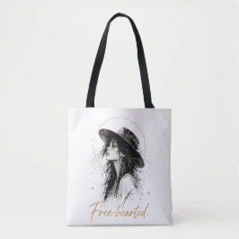 Bolsa Tote Saca do coração. Edição Especial em Algodão Boho