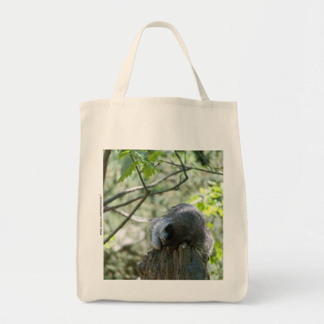 Bolsa Tote Saca do Guaxinim (Frente)