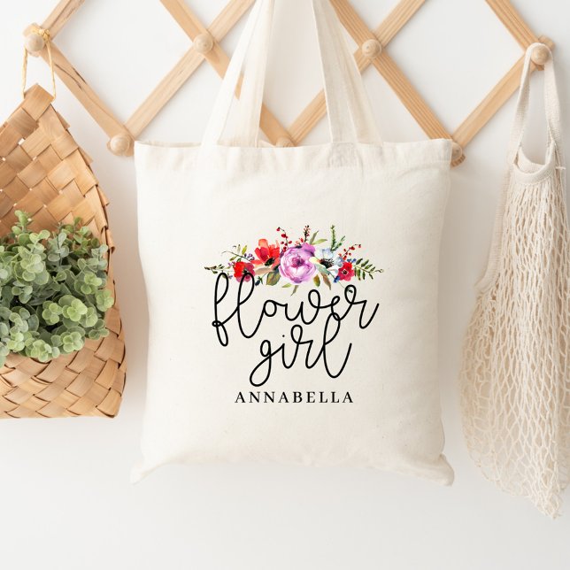 Bolsa Tote Saca Floral Menina das Flores Tote (Criador carregado)