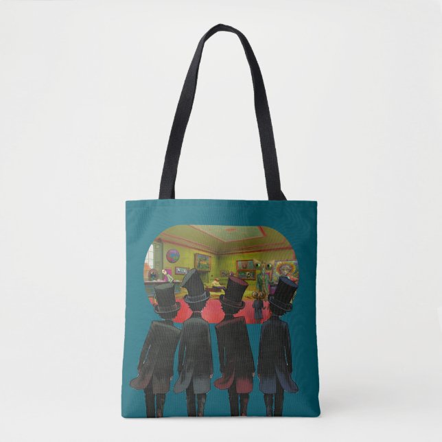 Bolsa Tote Saca Gentleman Cartola (Frente)