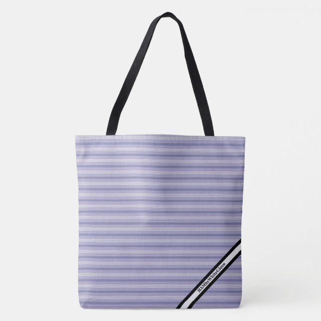 Bolsa Tote Saca HAMbyWG - LG - Lavanda Horizontal (Frente)