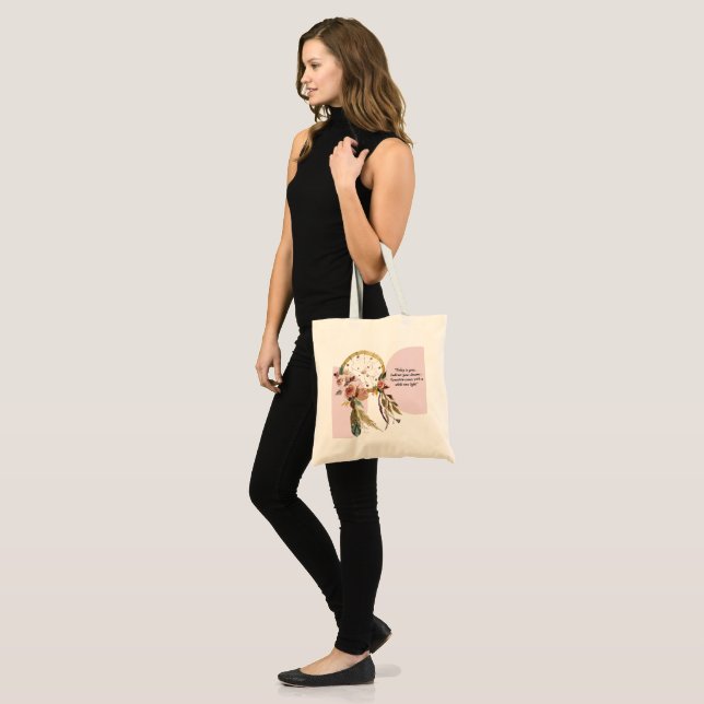 Bolsa Tote Saca Inspirador Dream Catcher (Frente (modelo))