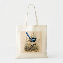 Bolsa Tote Saca Tote Blue Fairy Wren | Edição Bush
