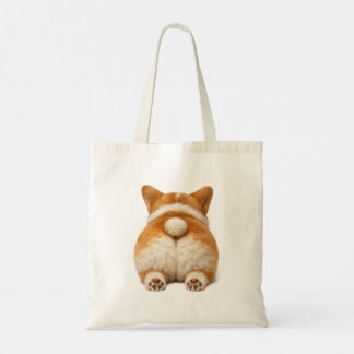Bolsa Tote Saca Tote Corgi Adorável