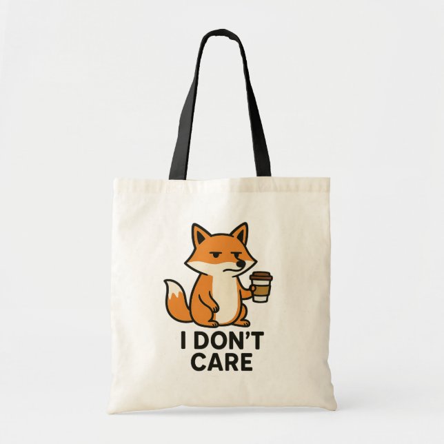 Bolsa Tote Saca Tote de Raposa Fofa (Frente)