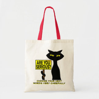 Bolsa Tote Saca Tote Divertida Bad Boogie - Você está sério?