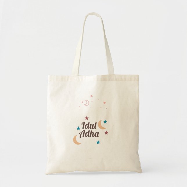 Bolsa Tote Saca Tote Idul Adha Fofa - Presente Eid Al Adha 20 (Frente)