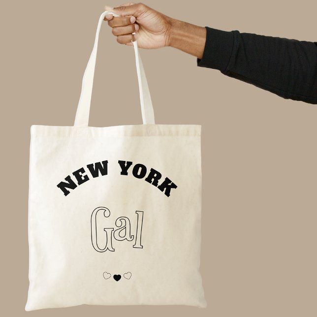 Bolsa Tote Saca Tote Nova Iorquina (New York Gal Tote Bag)