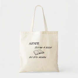 Bolsa Tote Saca Tote Nunca Julgue Um Livro