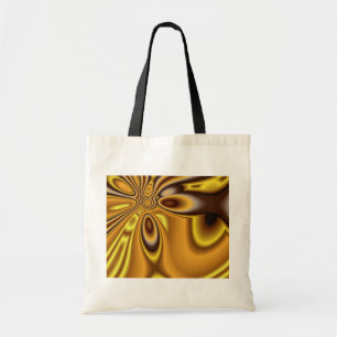 Bolsa Tote Saco abstrato do ~ do ouro
