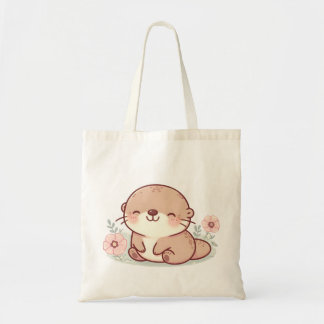 Bolsa Tote Saco Adorável de Tarte de Pastel - Desenho em Cuta