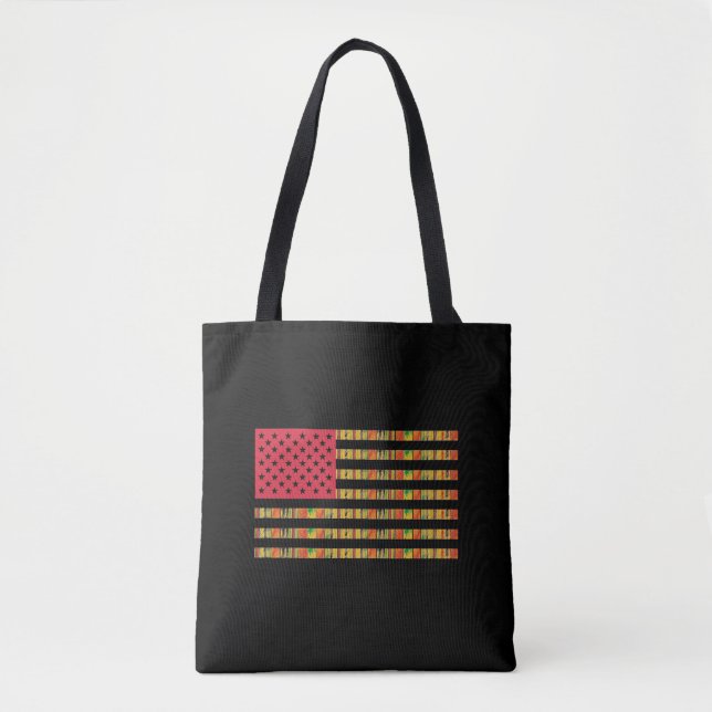 Bolsa Tote Saco Afro-Americano (Frente)
