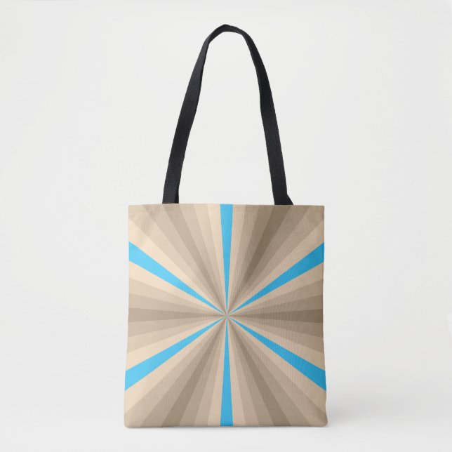 Bolsa Tote Saco All-Over-Impressão da ilusão de Verão (Frente)