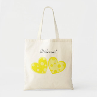Bolsa Tote Saco amarelo dos corações