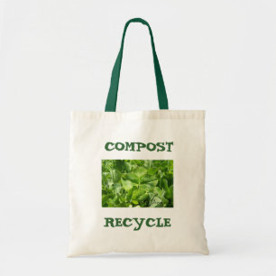 Bolsa Tote saco amigável do eco do adubo & do reciclar