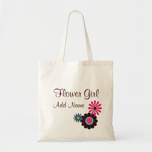 Bolsa Tote Saco anca do presente de Customizalbe do florista (Frente)
