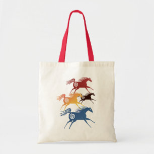 Bolsa Tote Saco antigo dos cavalos