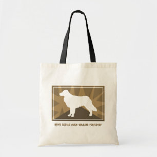 Bolsa Tote Saco anunciando do Retriever do pato da terra de
