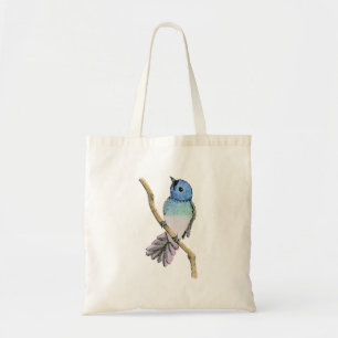 Bolsa Tote Saco azul do pássaro