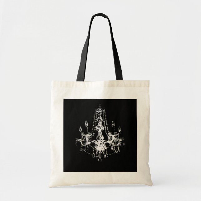 Bolsa Tote Saco/bolsa do ~ da elegância do candelabro (Frente)