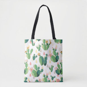 Bolsa Tote Saco bonito bonito do Succulent do cacto