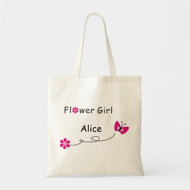 Bolsa Tote Saco-borboleta do florista (Frente)