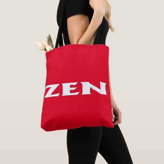 Bolsa Tote Saco branco branco branco de ombro (Close Up)