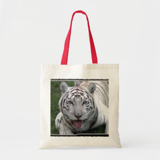 Bolsa Tote Saco branco do tigre