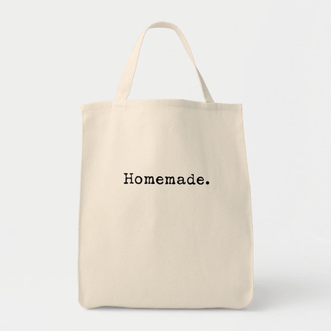 Bolsa Tote Saco Caseiro (Frente)