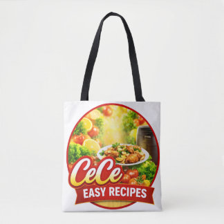 Bolsa Tote Saco Cece Easy Recipes