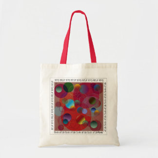 Bolsa Tote Saco Círculos da Vida