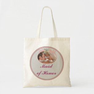 Bolsa Tote Saco clássico da madrinha de casamento das