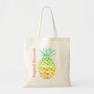 Bolsa Tote Saco Colorido de Ananás