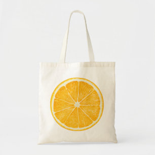 Bolsa Tote Saco com fatia laranja