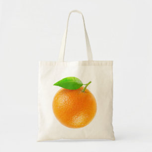 Bolsa Tote Saco com fruta laranja