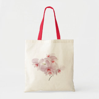 Bolsa Tote Saco cor-de-rosa das orquídeas