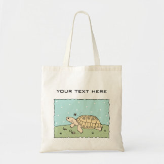 Bolsa Tote Saco customizável da tartaruga do russo