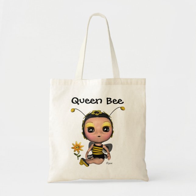 Bolsa Tote Saco da abelha de rainha (Frente)