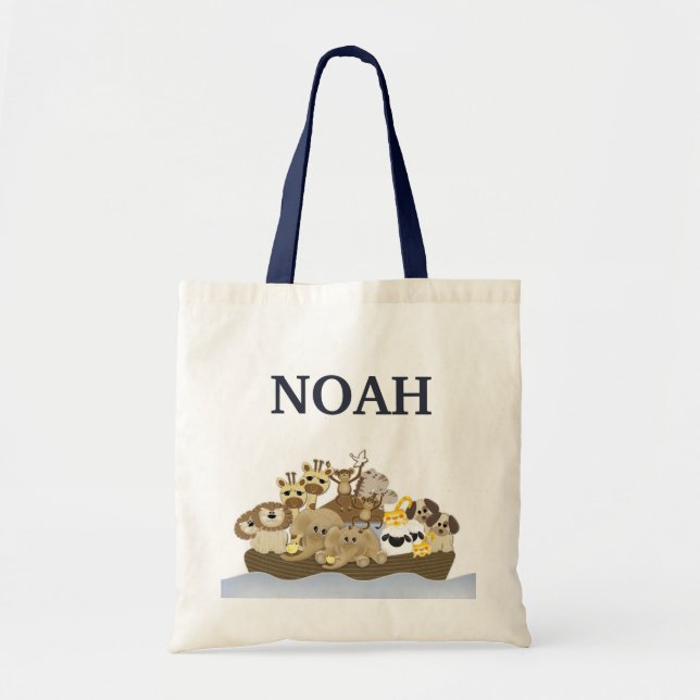 Bolsa Tote Saco da arca de Noah (Frente)