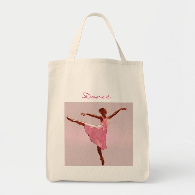 Bolsa Tote saco da bailarina do afro-americano (Frente)