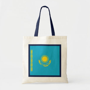 Bolsa Tote Saco da bandeira de Kazakhstan