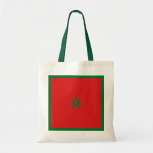Bolsa Tote Saco da bandeira de Marrocos